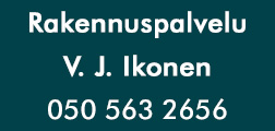 Rakennuspalvelu V. J. Ikonen logo